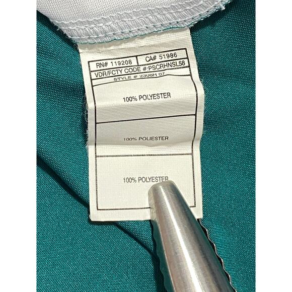 Vtg Maimi Dolphins NFL 90's Old Logo Rebook  Men's 3XL Tall Long Sleeve 35x28 - Picture 9 of 9